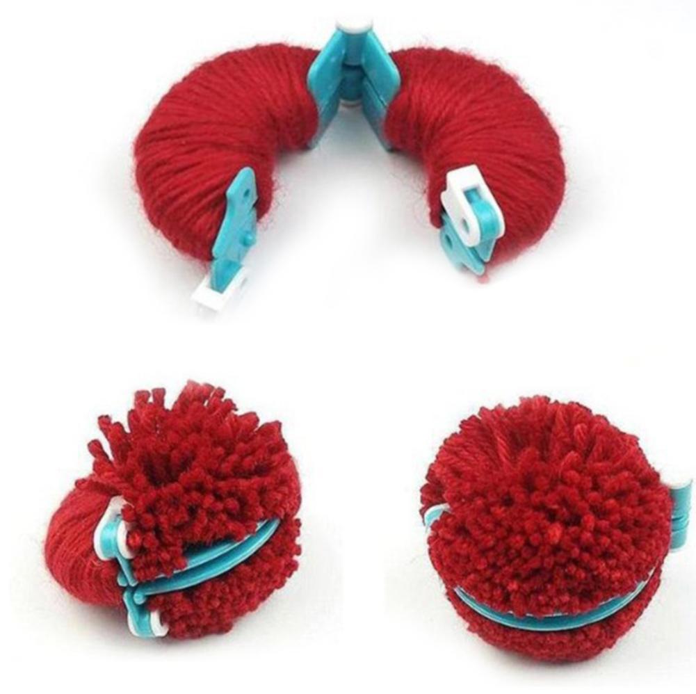 Pom Pom Maker Tool - Set di 8 Strumenti per Realizzare