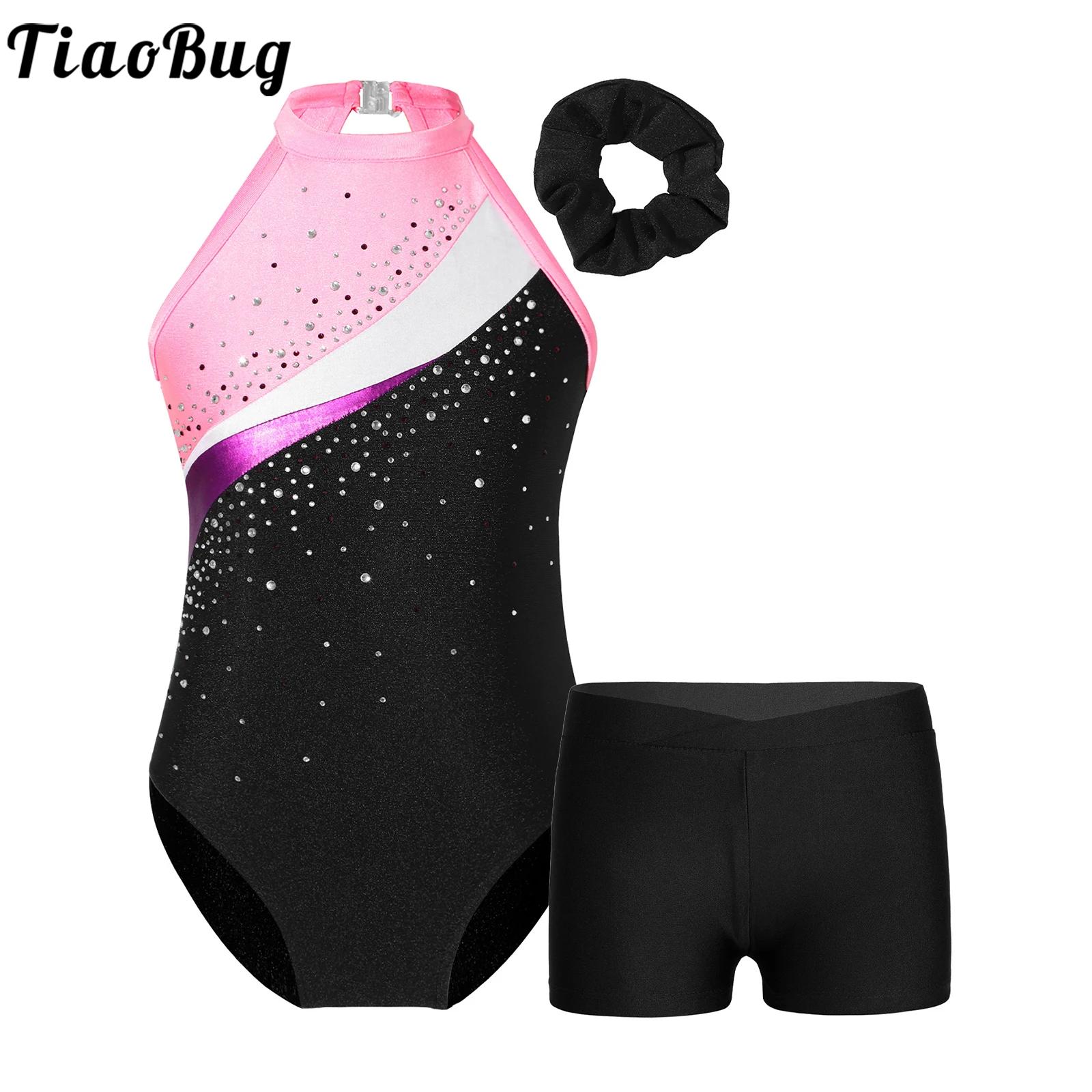 Rhinestone Banding Trim - Bambini ragazze ginnastica body danza classica