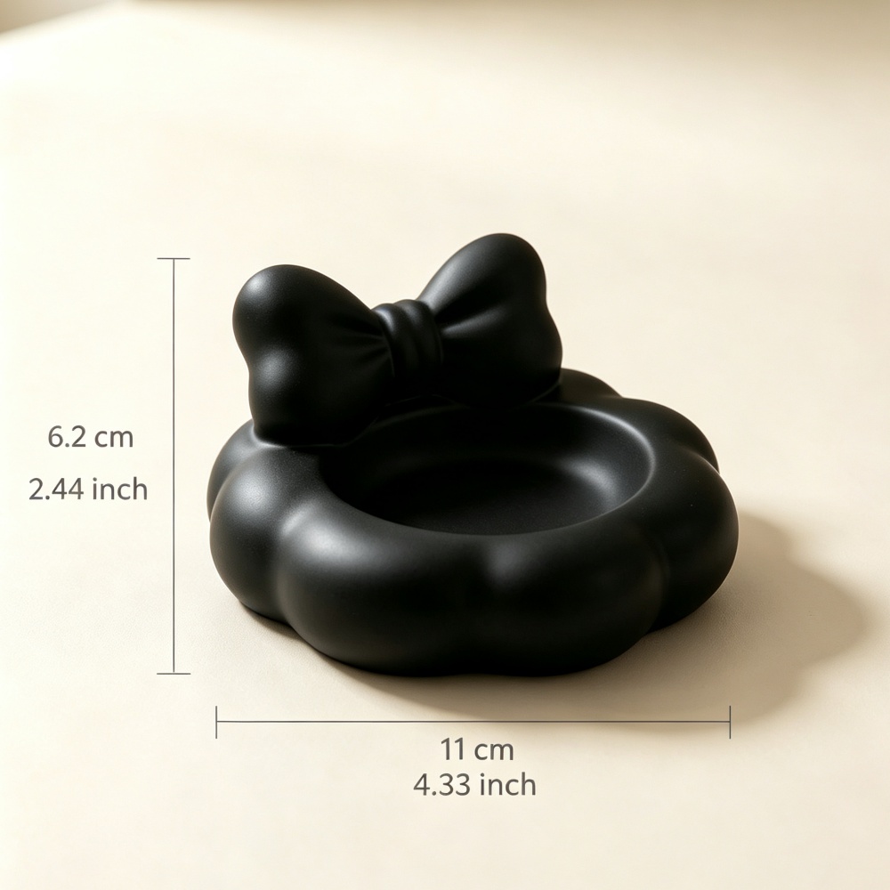 Vassoio Portagioie Nero Stampa - Organza Ribbon Spool recensione e prezzo