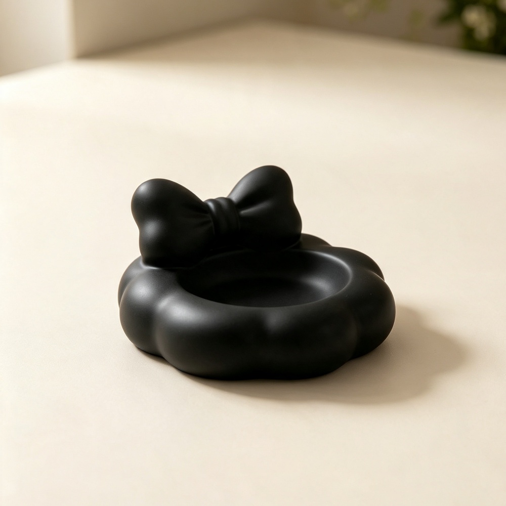 Vassoio Portagioie Nero Stampa - Organza Ribbon Spool recensione e prezzo