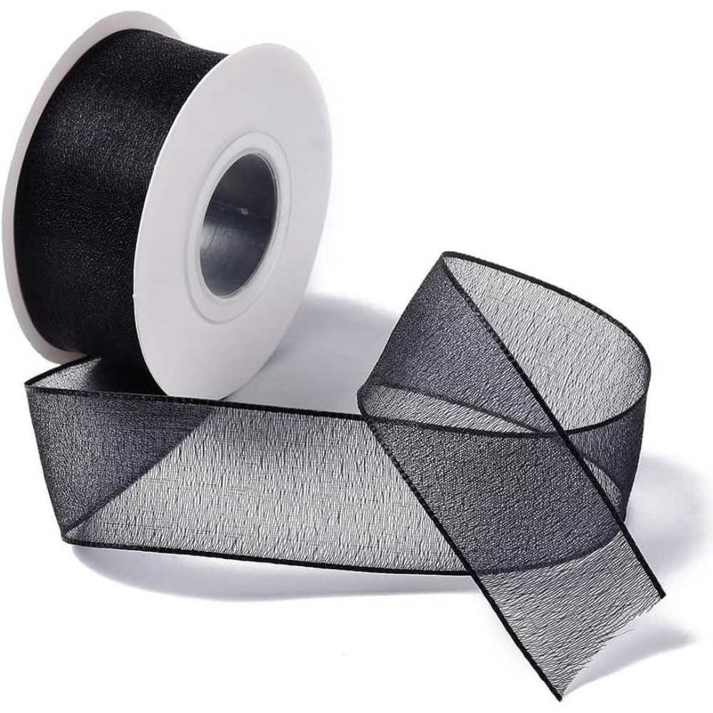 Nastro in organza nera da 1 po - Organza Ribbon Spool recensione e prezzo