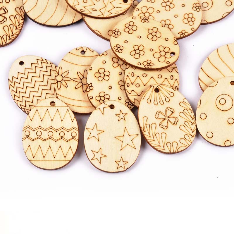 25 pz Misto Uovo di Pasqua Art - Craft Embellishment recensione e prezzo