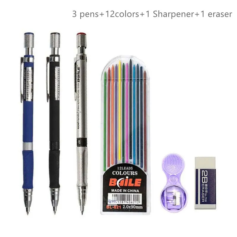 Set di matite meccaniche da 2, - Staedtler Pencil Lumocolor recensione e prezzo