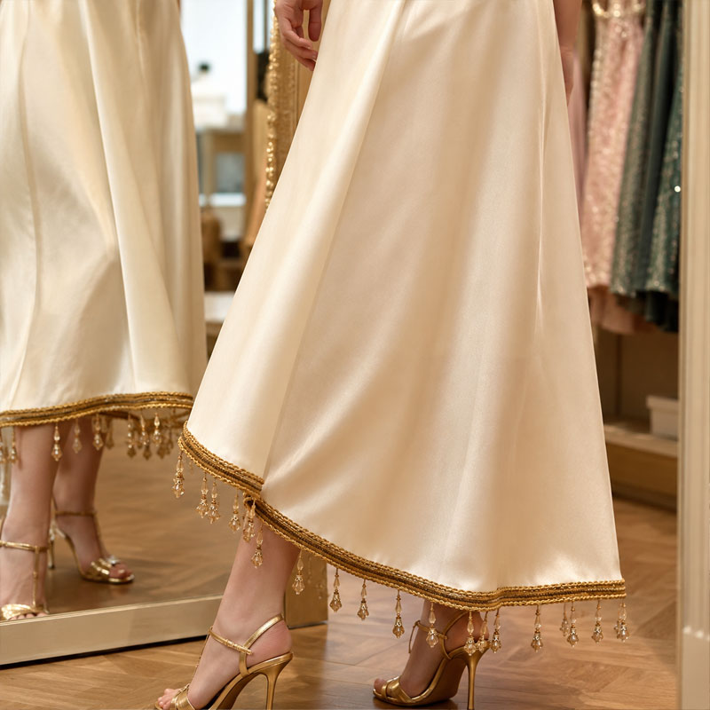 Frangia con Perline e Nappine  - Beaded Trim Fringe recensione e prezzo