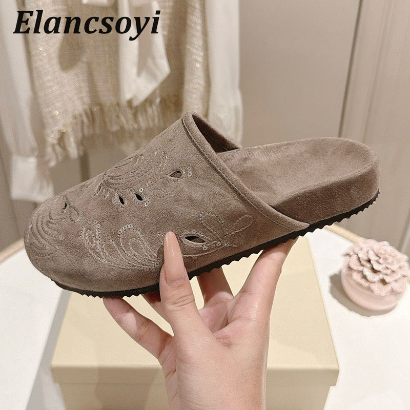 Mules da Donna Ricamate con Pa - Embroidery Embellishments recensione e prezzo