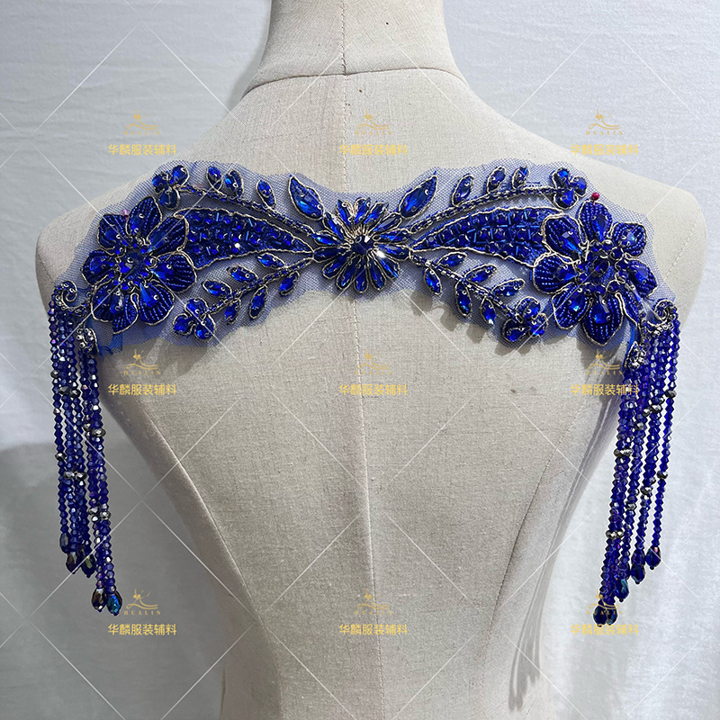 Frangia Ricamata a Mano con Pe - Beaded Trim Fringe recensione e prezzo