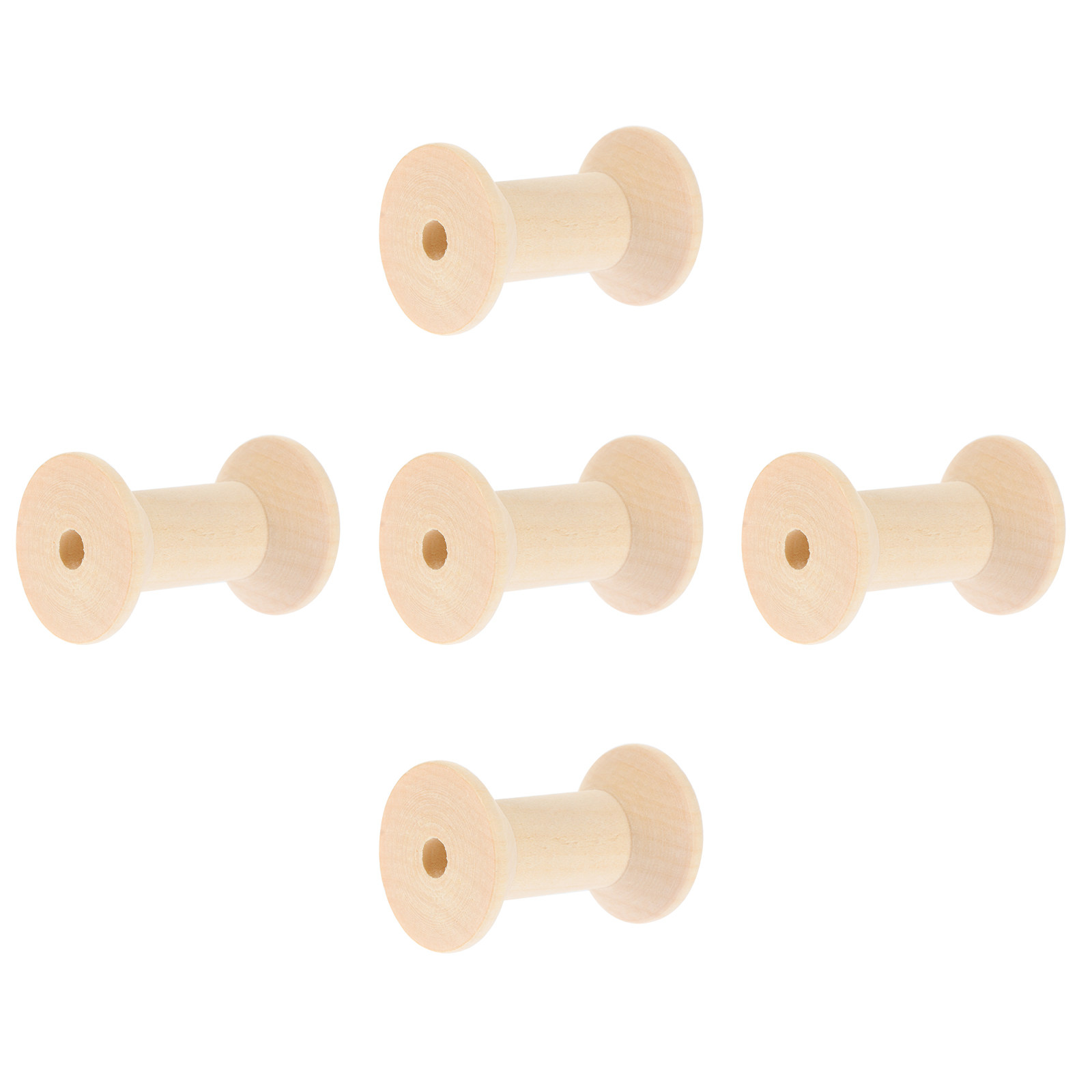 5 bobine in legno, lisce e lev - Embroidery Craft recensione e prezzo