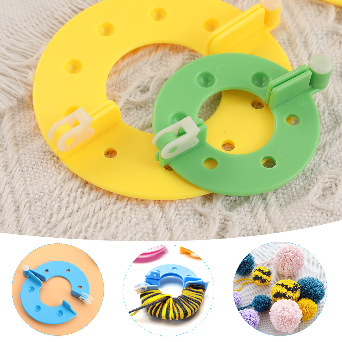 Set di 8 Strumenti per la Crea - Pom Pom Maker Tool recensione e prezzo