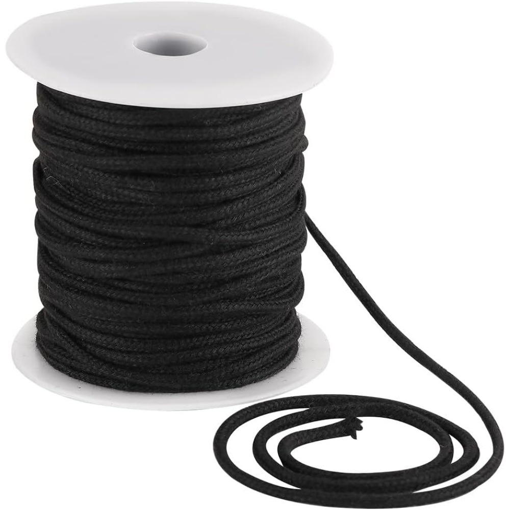 Corda di Cotone Nera da 4mm, 3 - Cord Trim Twisted recensione e prezzo
